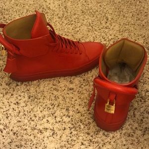 Buscemi 125 mm size 11 red/red